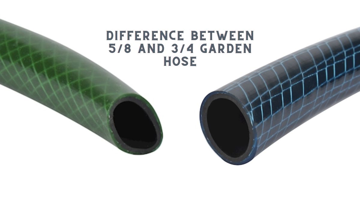 Difference Between 58 And 34 Garden Hose